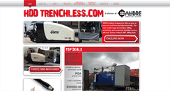 Desktop Screenshot of hddtrenchless.com.au